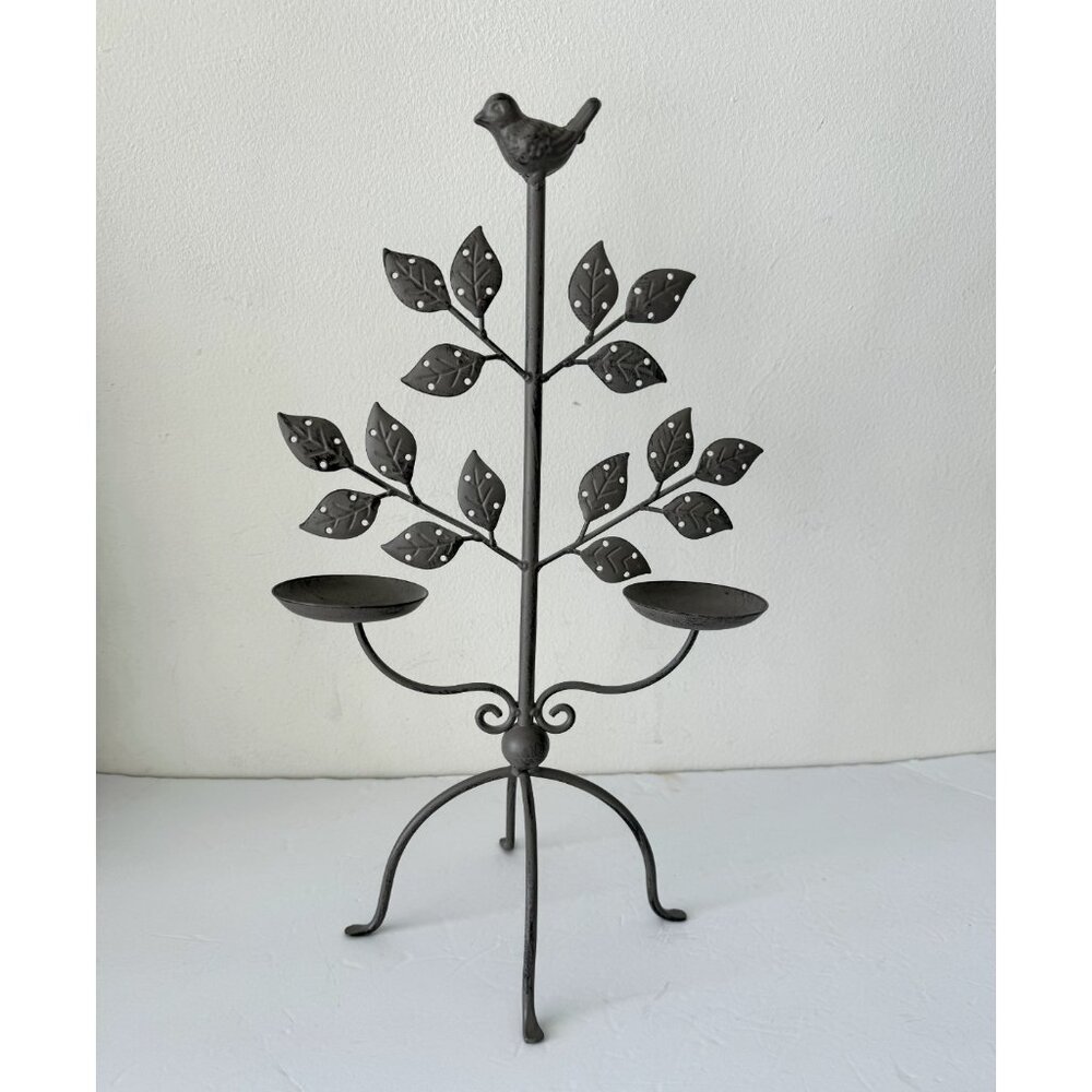 Metal Tree JEWELRY STAND ORGANIZER GREY